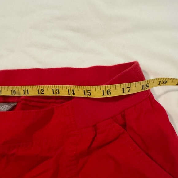 Chico’s cargo shorts Red Chicos Size 3 = size 16 - Picture 9 of 10